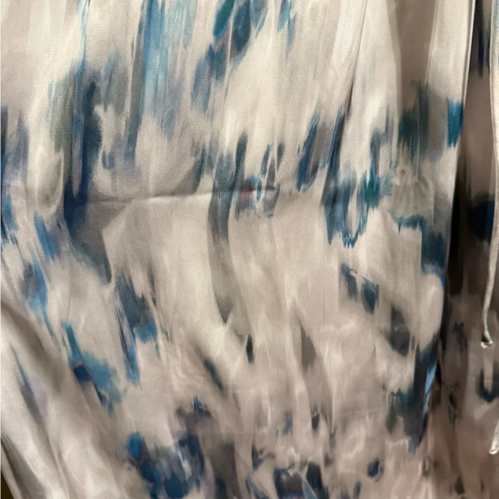 H&M Blue and Gray halter dress